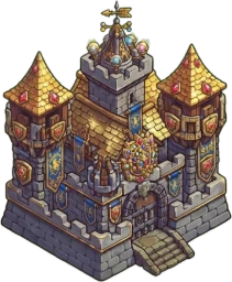 Castle · 6 levels, Level 6